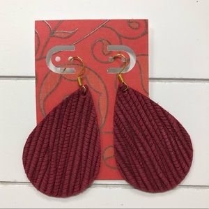 Leather Earrings